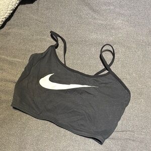Nike Women's Black Cropped Tank